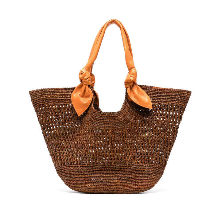 Hereu Tote Bags - Marrone, Arancione | Wanan Luxury