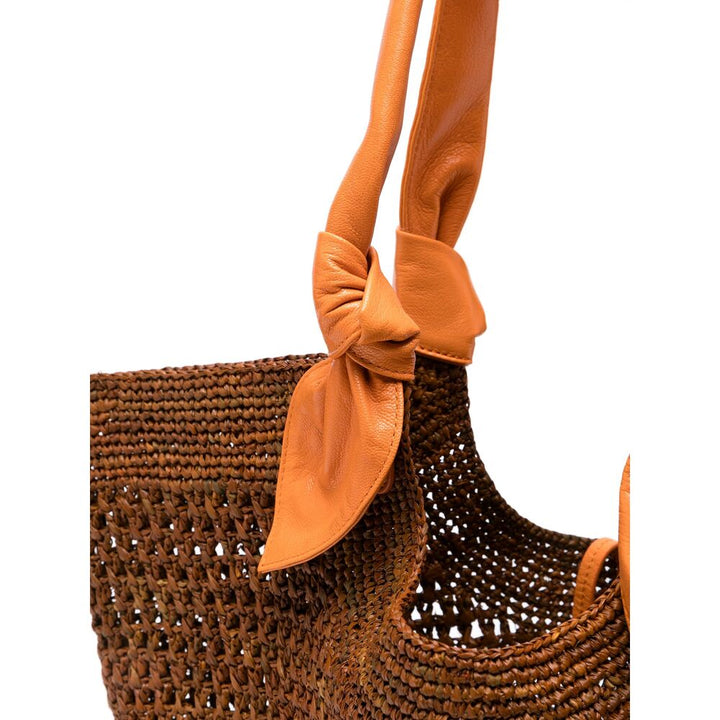 Hereu Tote Bags - Marrone, Arancione | Wanan Luxury