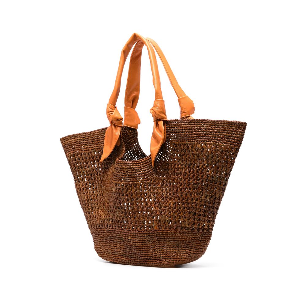 Hereu Tote Bags - Marrone, Arancione | Wanan Luxury