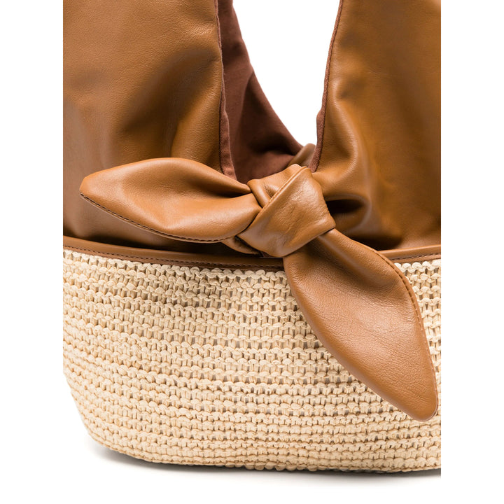 Hereu Tote Bags - Marrone | Wanan Luxury