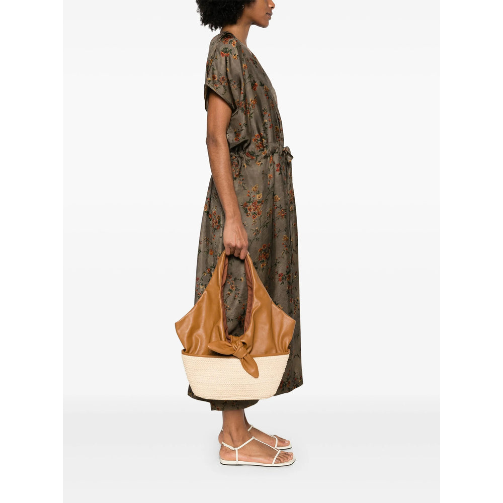 Hereu Tote Bags - Marrone | Wanan Luxury
