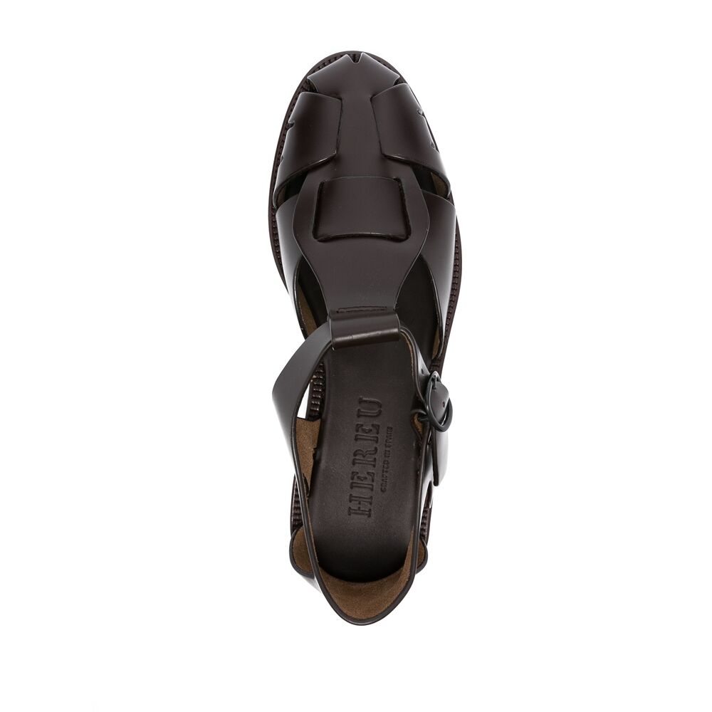 Hereu Sandali - Marrone | Wanan Luxury