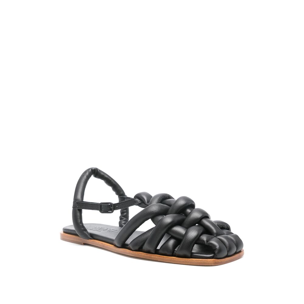 Hereu Sandali - Nero | Wanan Luxury