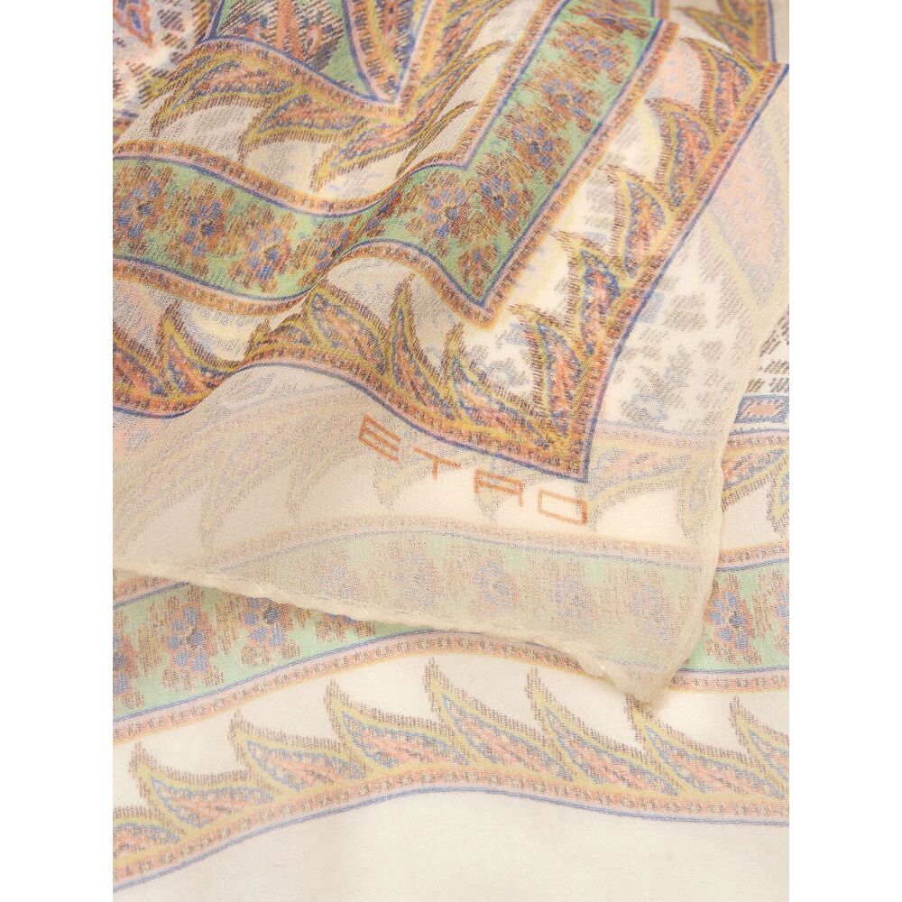 Etro Silk Scarves & Gloves - Neutral | Wanan Luxury