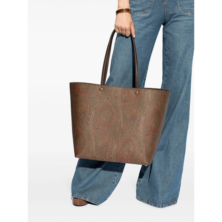 Etro Tote Bags - Brown, Red | Wanan Luxury