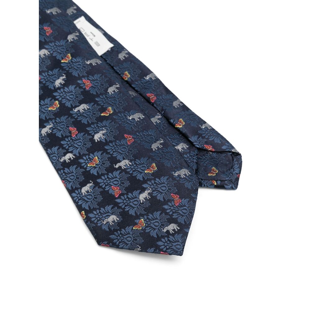 Etro Silk Ties & Papillon - Blue | Wanan Luxury