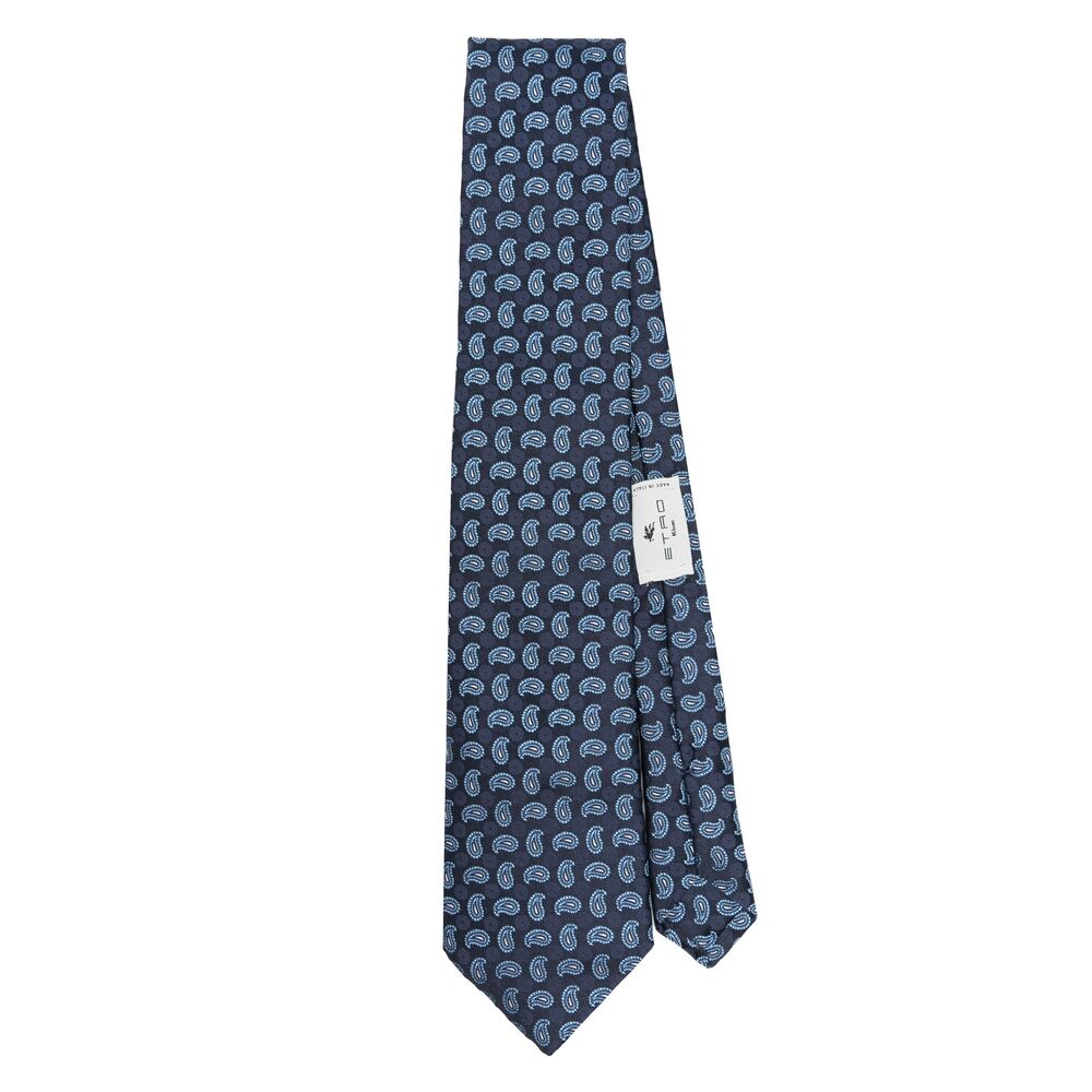 Etro Silk Ties & Papillon - Blue | Wanan Luxury