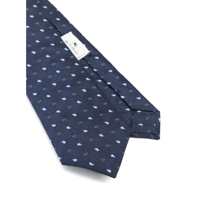 Etro Silk Ties & Papillon - Blue | Wanan Luxury