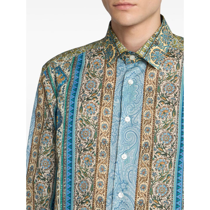 Etro Camicie - Verde, Blu | Wanan Luxury