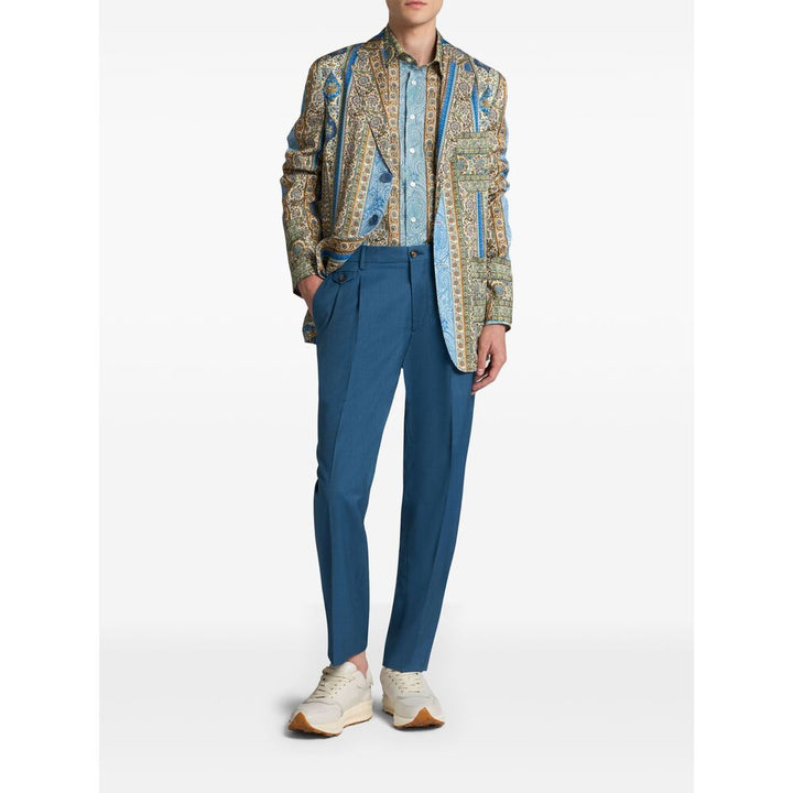 Etro Camicie - Verde, Blu | Wanan Luxury