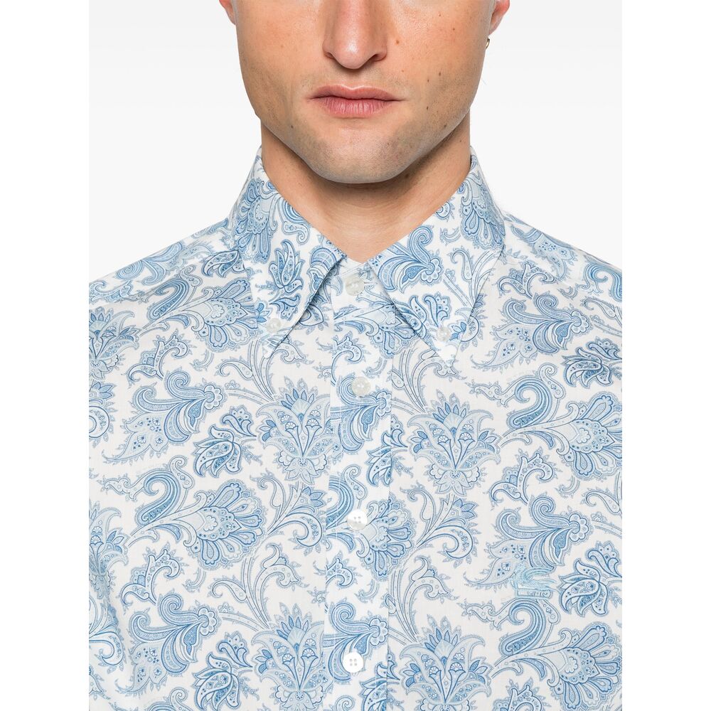 Etro Camicie - Blu, Bianco | Wanan Luxury