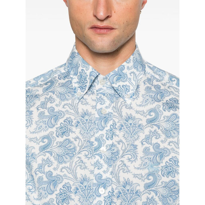Etro Camicie - Blu, Bianco | Wanan Luxury