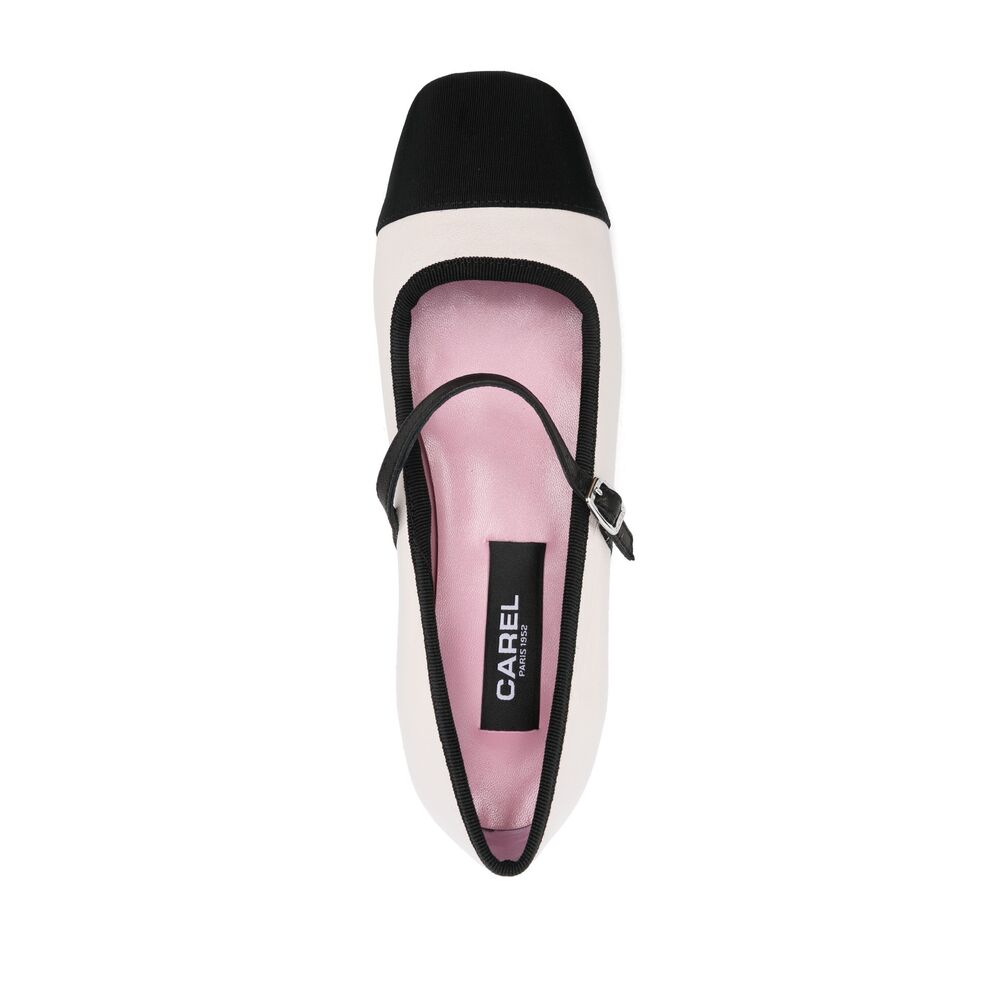 Carel Paris Ballerine - Neutro, Nero | Wanan Luxury