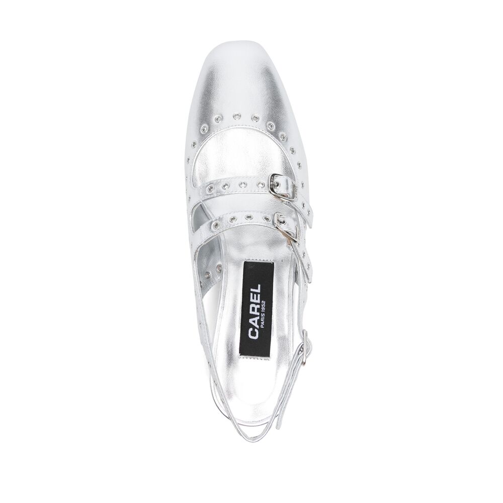 Carel Paris Ballerine - Argento | Wanan Luxury