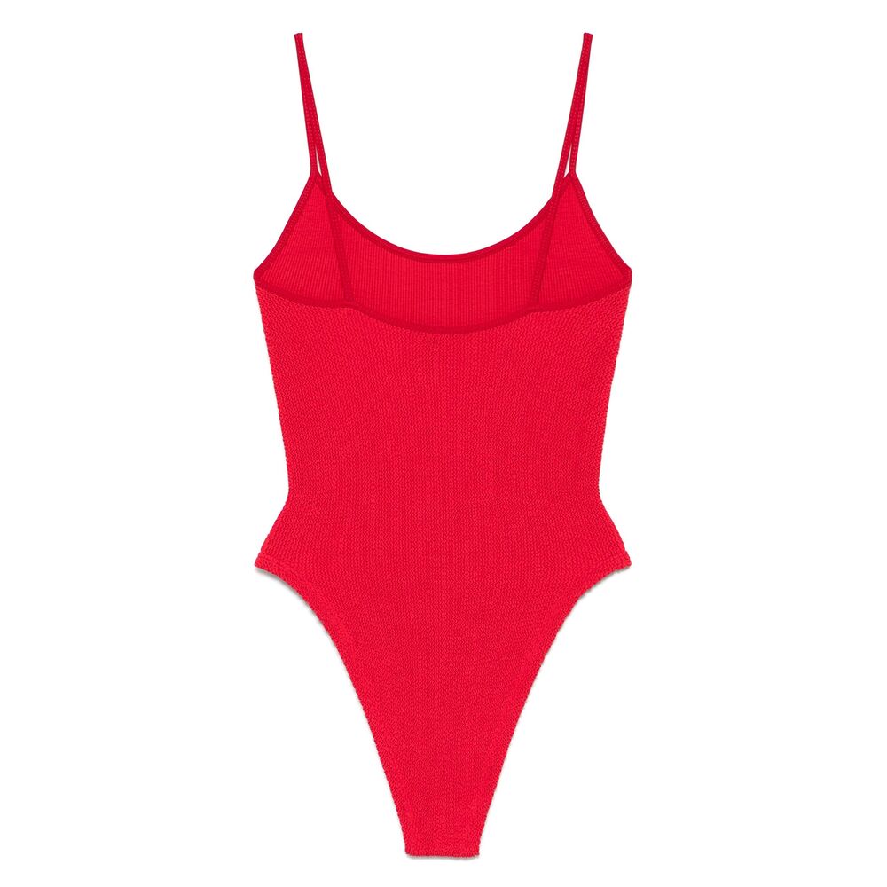 Hunza G Nylon Beachwear - Red | Wanan Luxury