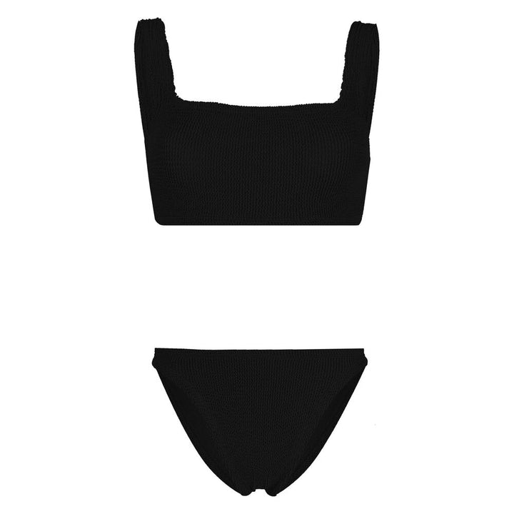 Hunza G Nylon Beachwear - Black | Wanan Luxury