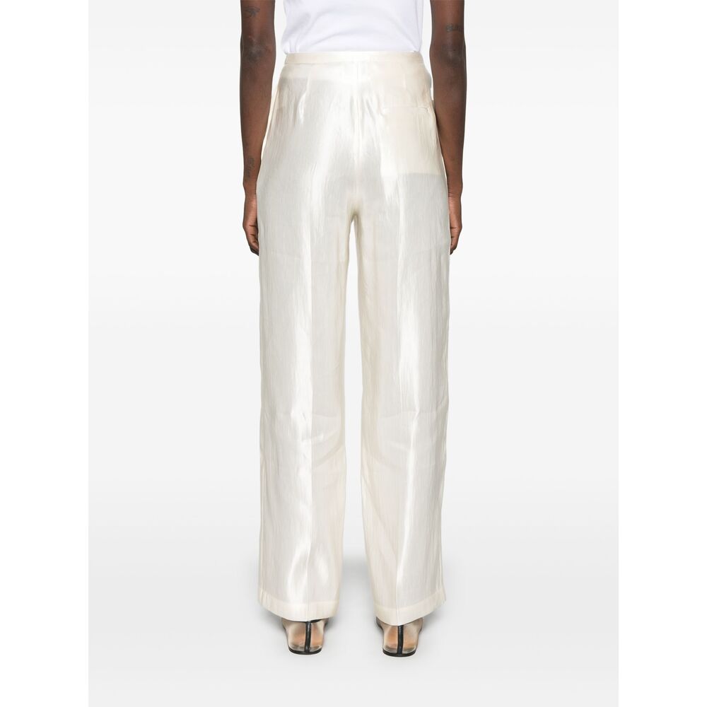 Loulou Studio Neutral Pants - Neutral | Wanan Luxury