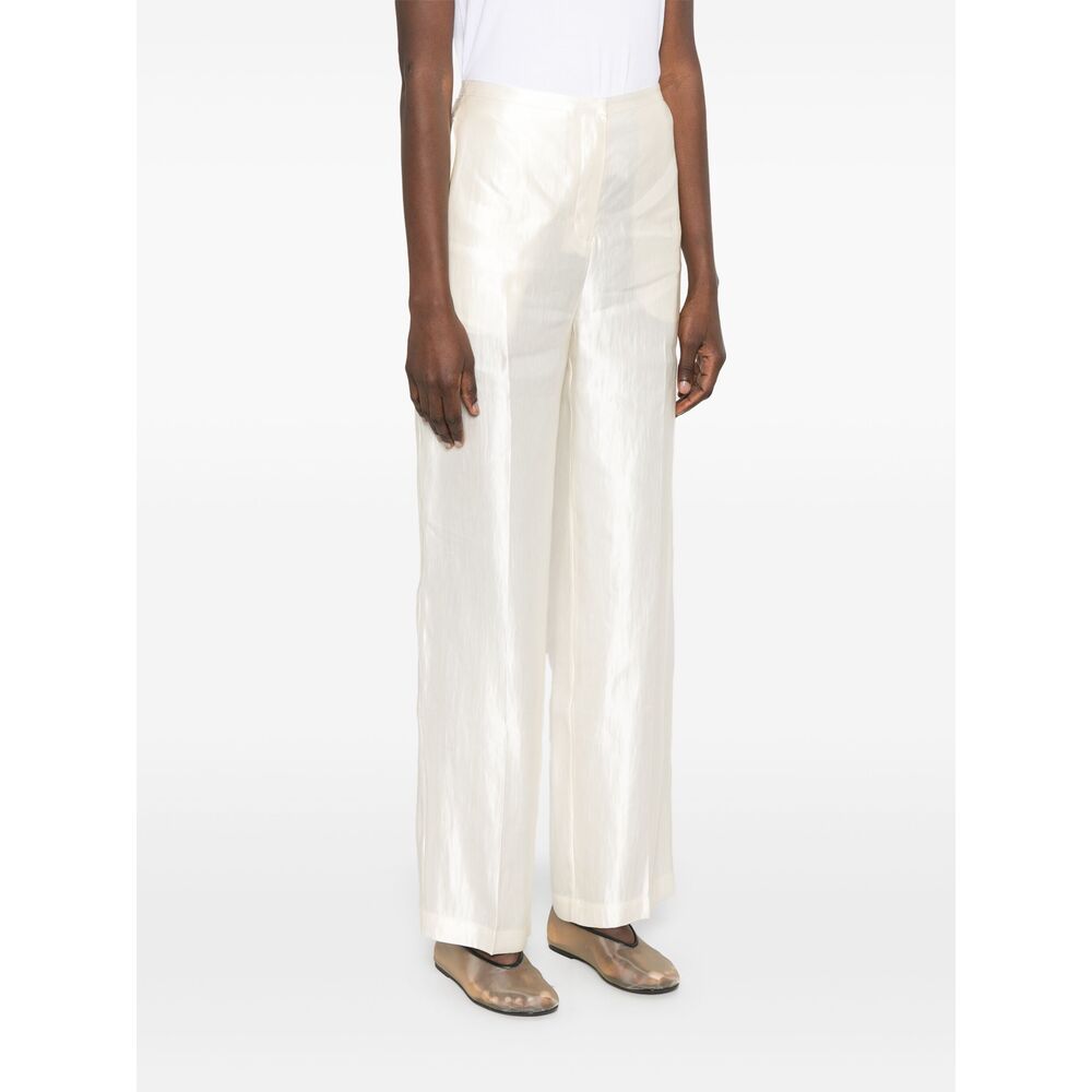 Loulou Studio Neutral Pants - Neutral | Wanan Luxury