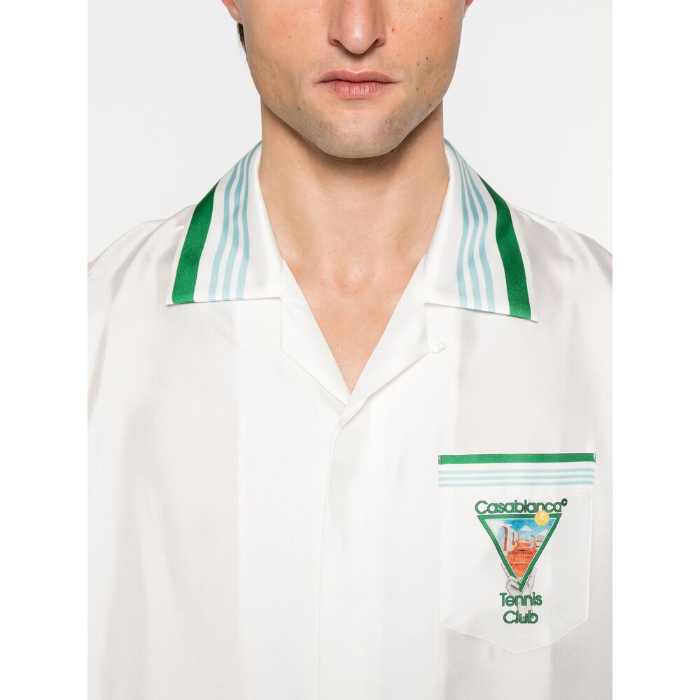 Casablanca Shirts - White | Wanan Luxury