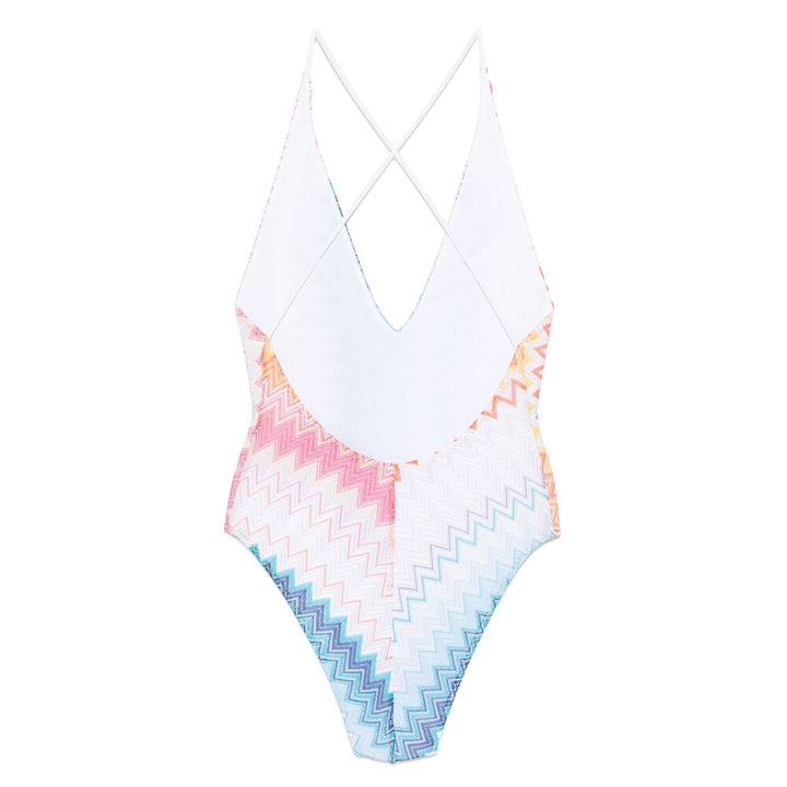 Missoni White  Blue Beachwear - White, Blue | Wanan Luxury