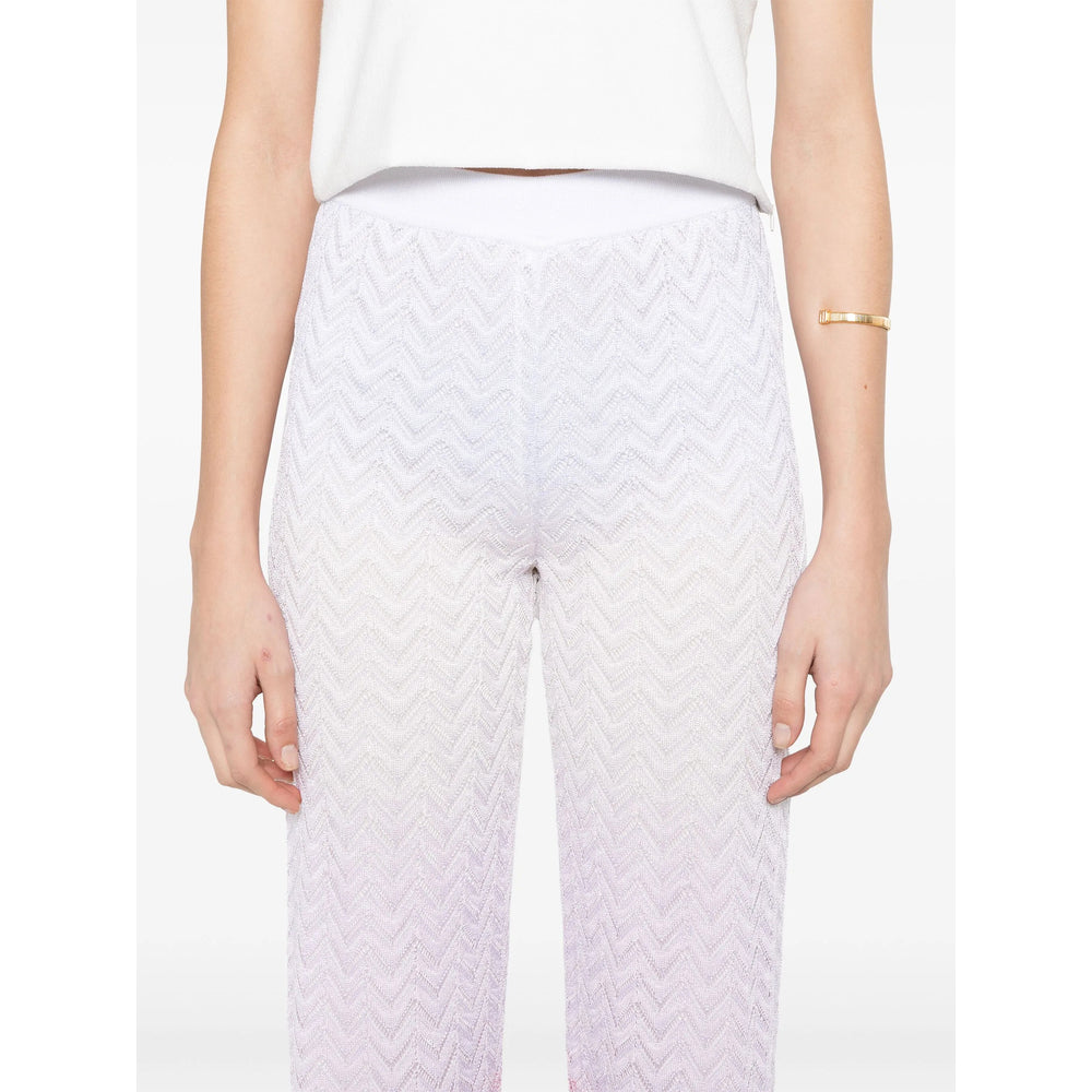Missoni Pantaloni - Bianco, Rosa | Wanan Luxury