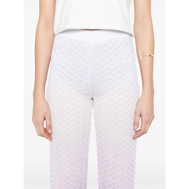 Missoni Pantaloni - Bianco, Rosa | Wanan Luxury