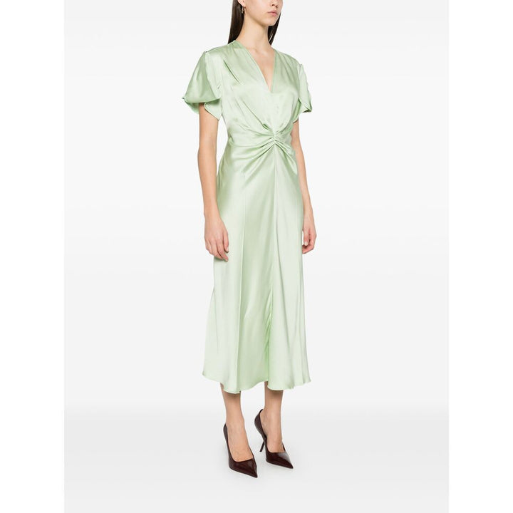 Victoria Beckham Wool Suits & Dresses - Green | Wanan Luxury