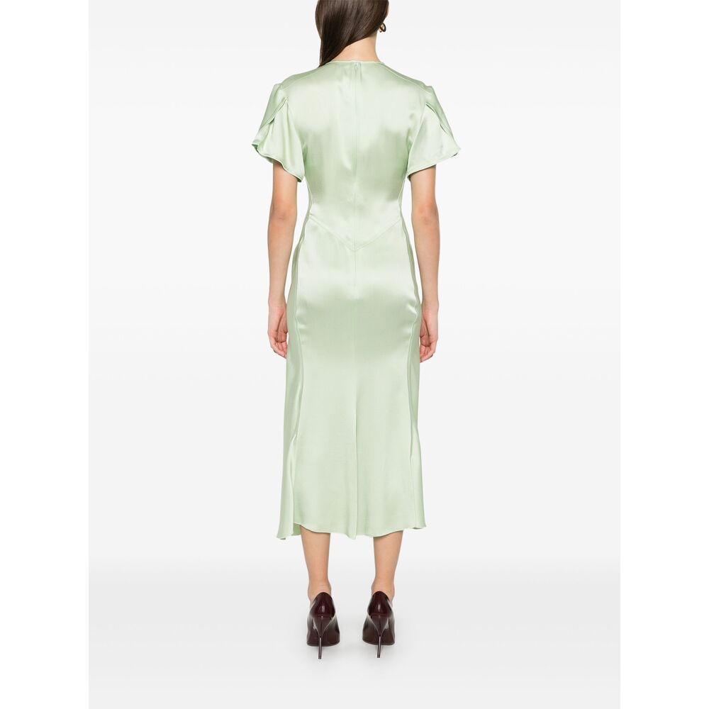 Victoria Beckham Wool Suits & Dresses - Green | Wanan Luxury