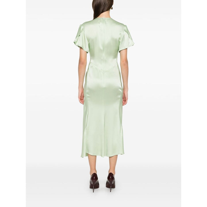 Victoria Beckham Wool Suits & Dresses - Green | Wanan Luxury