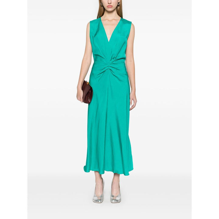 Victoria Beckham Abiti - Verde | Wanan Luxury