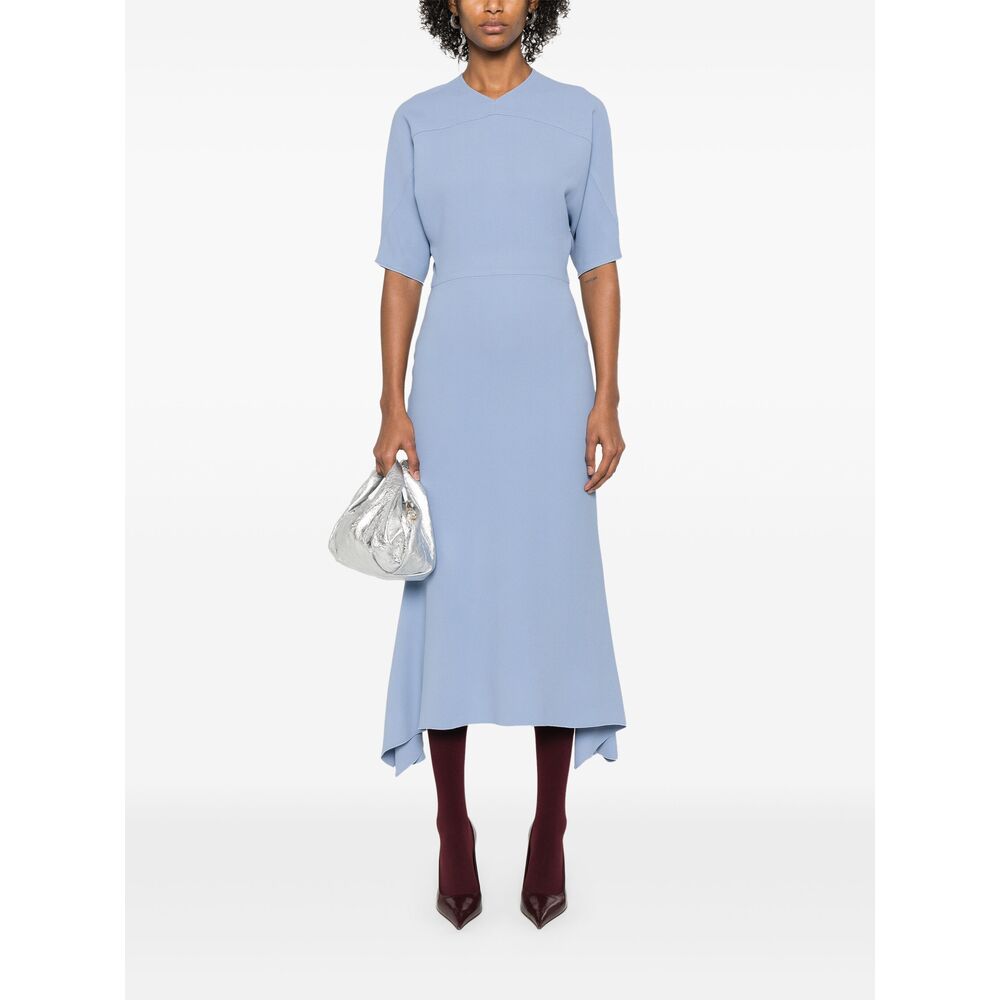 Victoria Beckham Silk Suits & Dresses - Blue | Wanan Luxury