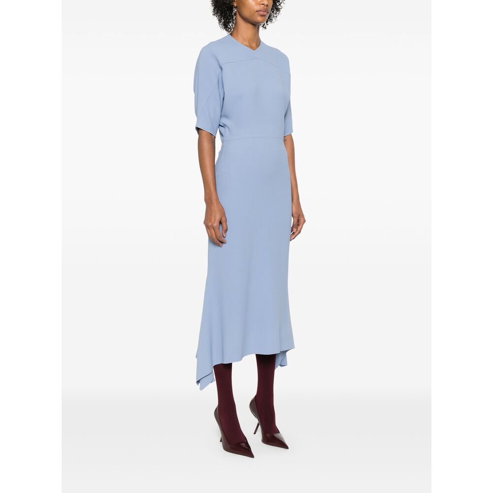 Victoria Beckham Silk Suits & Dresses - Blue | Wanan Luxury