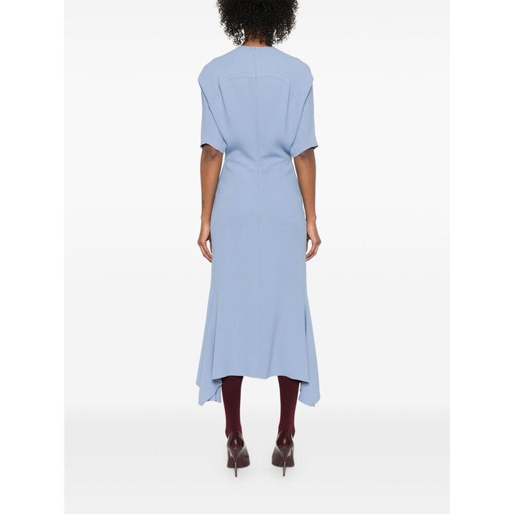 Victoria Beckham Silk Suits & Dresses - Blue | Wanan Luxury