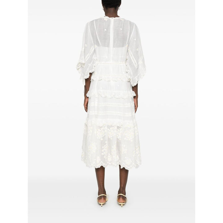 Zimmermann Abiti - Bianco, Giallo | Wanan Luxury