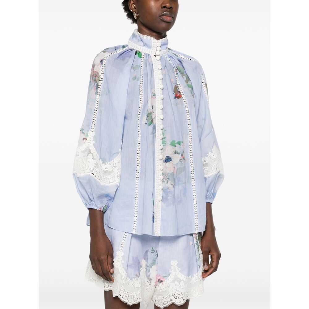 Zimmermann Shirts - Blue | Wanan Luxury