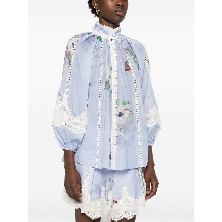 Zimmermann Shirts - Blue | Wanan Luxury