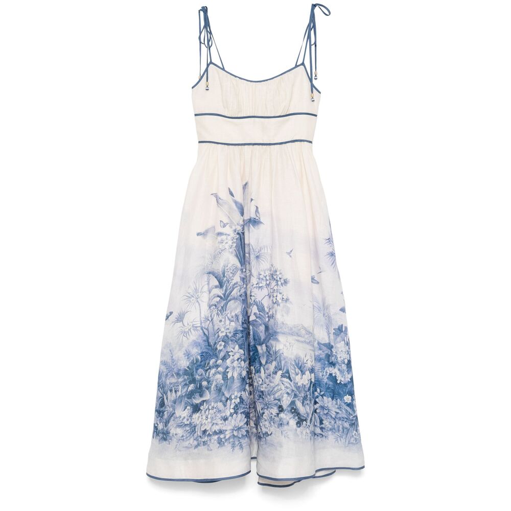Zimmermann Abiti - Bianco, Blu | Wanan Luxury
