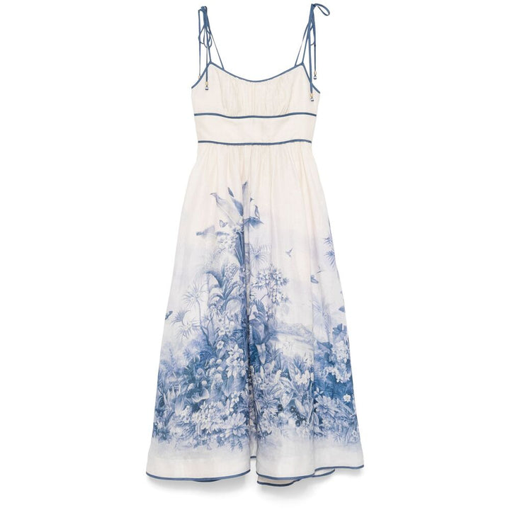 Zimmermann Abiti - Bianco, Blu | Wanan Luxury