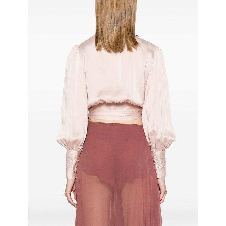 Zimmermann Silk Tops - Pink | Wanan Luxury