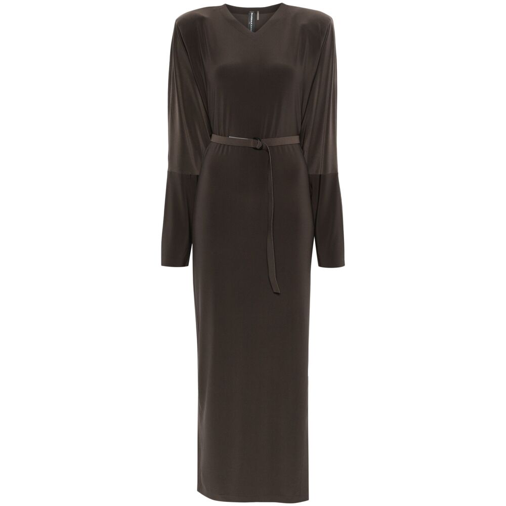 Norma Kamali Abiti - Marrone | Wanan Luxury