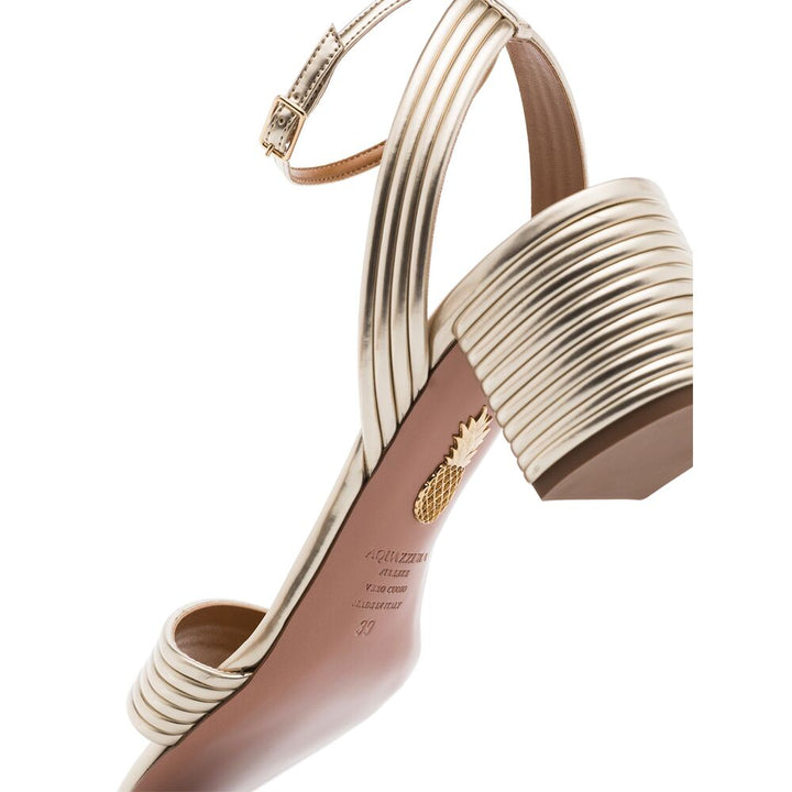 Aquazzura Sandals - Gold | Wanan Luxury