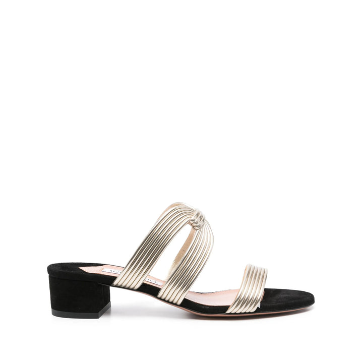 Aquazzura Sandali - Oro, Nero | Wanan Luxury