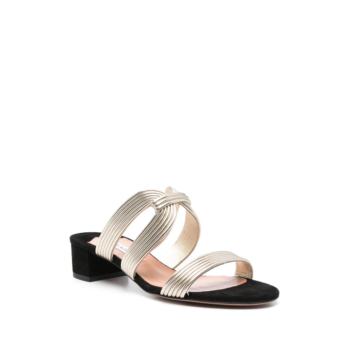 Aquazzura Sandali - Oro, Nero | Wanan Luxury