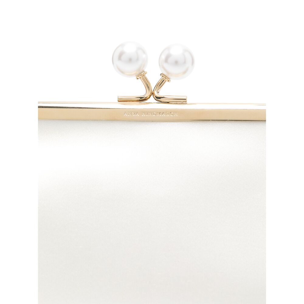 Anya Hindmarch Nylon Shoulder Bags - White | Wanan Luxury