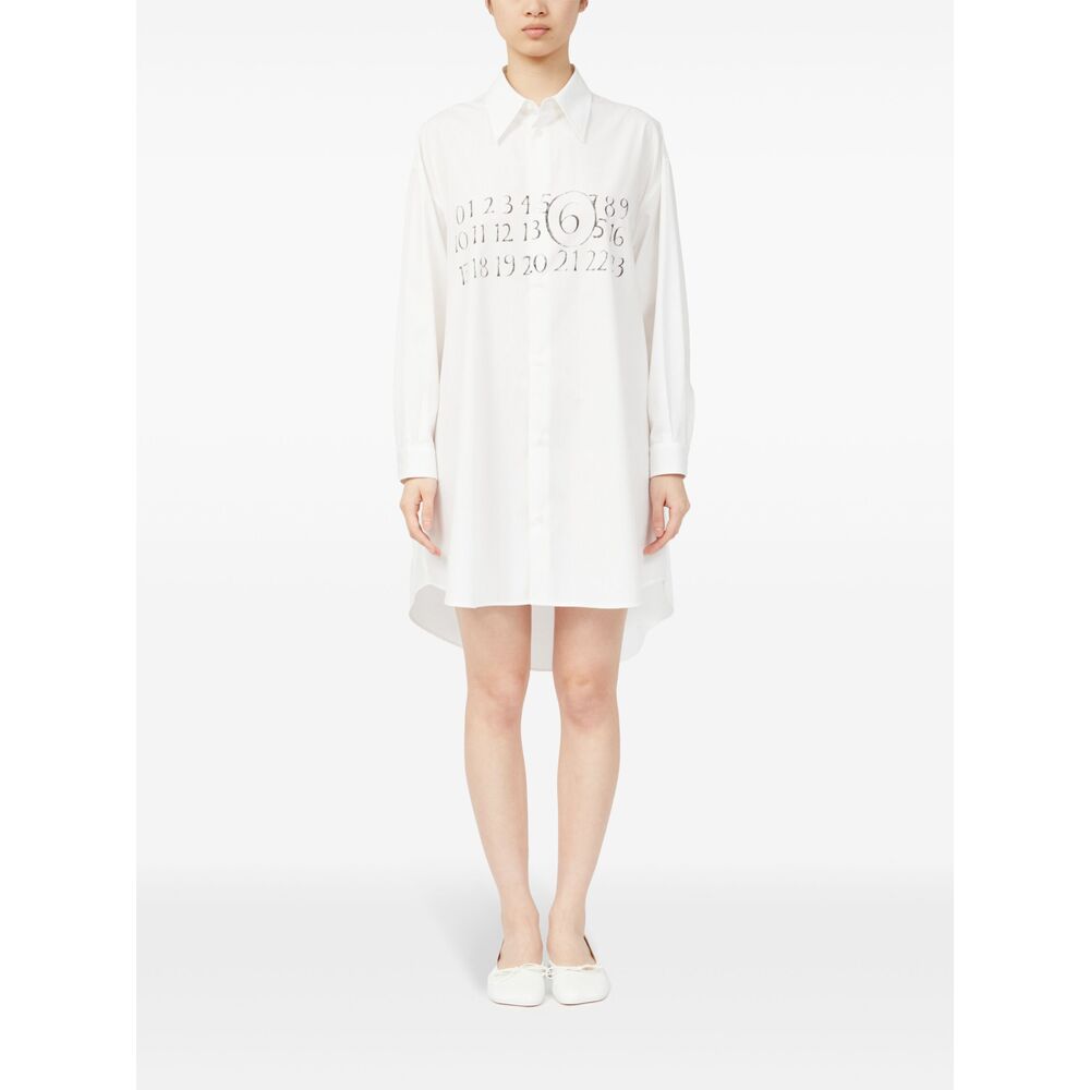 Mm6 Maison Margiela Abiti - Bianco | Wanan Luxury