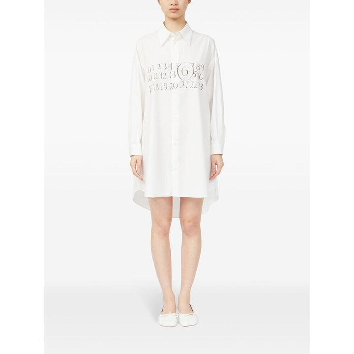 Mm6 Maison Margiela Abiti - Bianco | Wanan Luxury