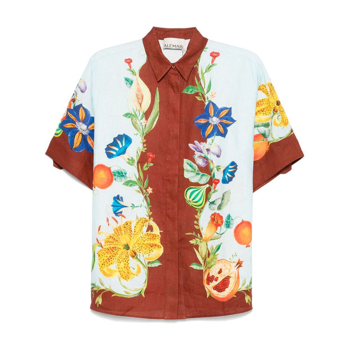 Alemais Abiti - Blu, Marrone | Wanan Luxury