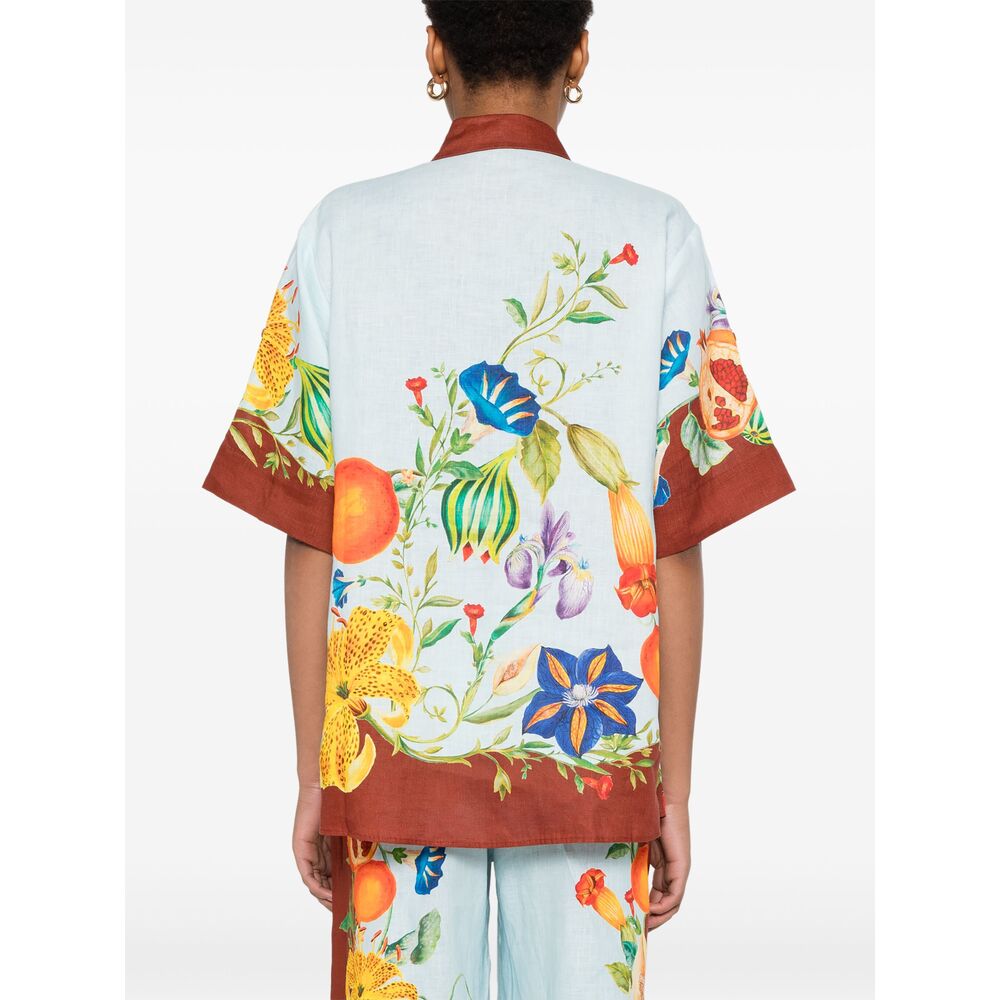 Alemais Abiti - Blu, Marrone | Wanan Luxury
