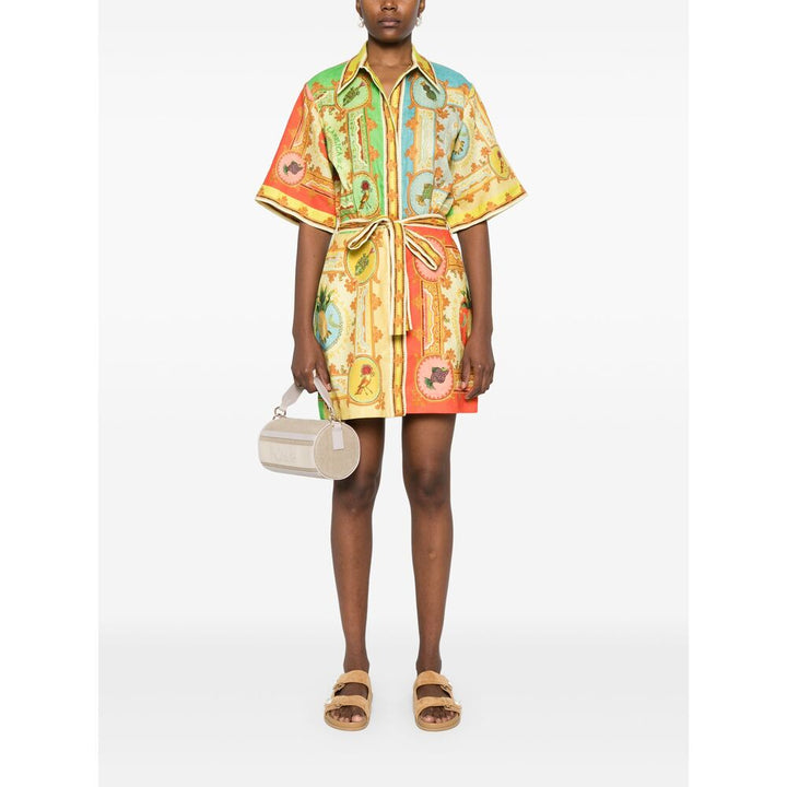 Alemais Abiti - Giallo, Verde | Wanan Luxury