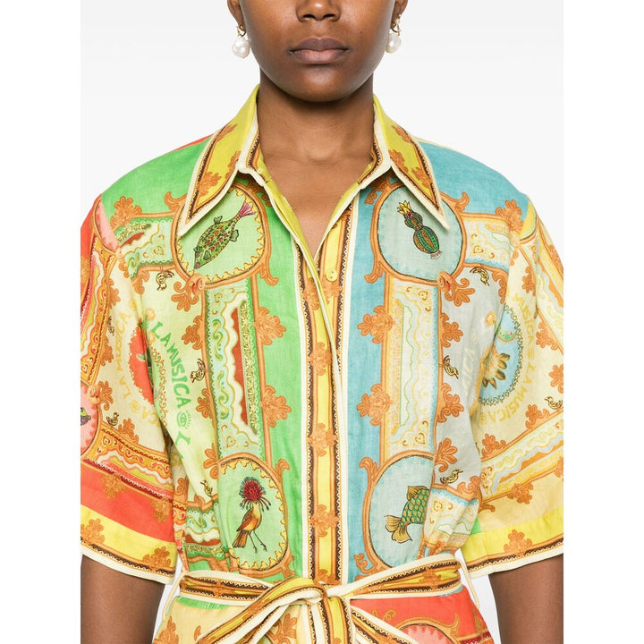 Alemais Abiti - Giallo, Verde | Wanan Luxury